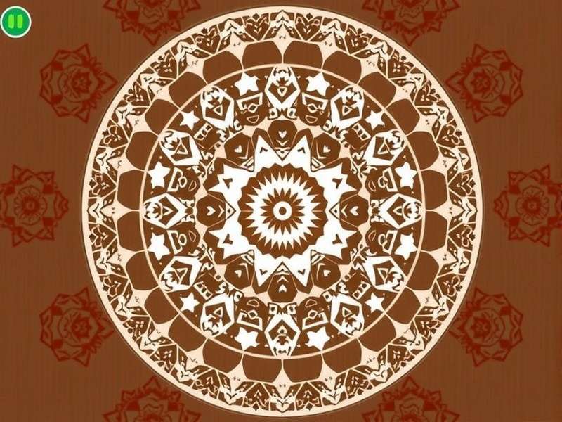 Ancient Mandala Maker Game Screenshot